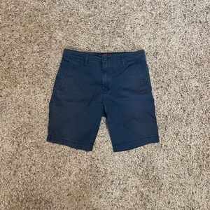 Levi’s XX Chino Navy Blue Stretch Shorts | Cotton Blend | 8.5” Inseam